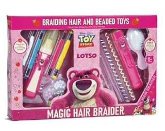 Disney Strawberry Bear Series Hairdressing and Weaving Toys   ITEM NO.： W037528