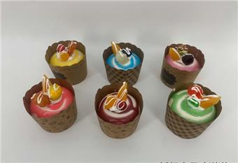 Simulated paper cup fruit ice cream refrigerator sticker   ITEM NO.： W036499