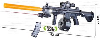 M416 electric high-speed continuous firing handheld water bullet gun (can be played even without power)   ITEM NO.： W022515