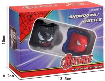 Spider Man rock paper scissors machine   ITEM NO.： W022728