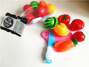 8-piece set of fruits and vegetables   ITEM NO.： W037567