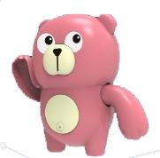 Bathroom chain cartoon teddy bear   ITEM NO.： W036289