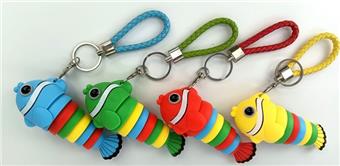 Clown Fish Swinging Music Keychain   ITEM NO.： W032468