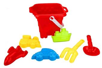 Beach shaped square bucket   ITEM NO.： W037856
