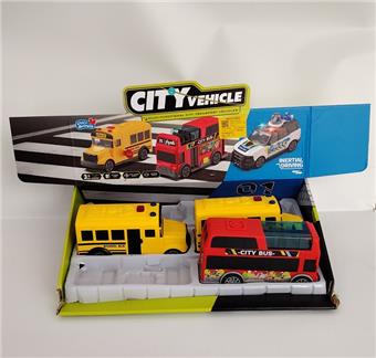 Sound and light inertia city cars, police cars, school buses, buses   ITEM NO.： W040344