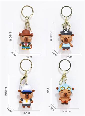 Capibala keychain   ITEM NO.： W031027