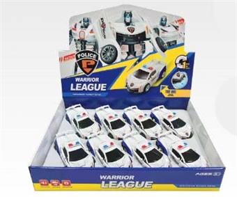 Impact deformed police car Lamborghini   ITEM NO.： W031917