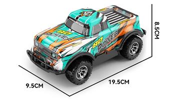 Remote control car 1:22 four-way 27 frequency PVC transparent car shell (with lights)   ITEM NO.： W033962
