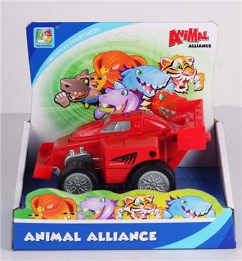 Sliding Dinosaur Transfiguration Vehicle   ITEM NO.： W031843