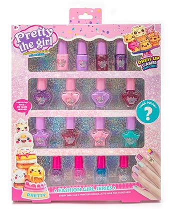 Cross border children's makeup, cosmetics, accessories, nail art, combing, dressing up as a girl's toy, playing house, nail art, new DIY set   ITEM NO.： W025911
