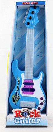 Dynamic Double Flash Light Music Guitar   ITEM NO.： W035858