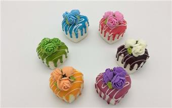 Rose heart-shaped cake   ITEM NO.： W036597