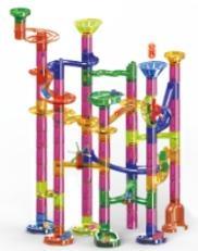122pcs intermediate track ball building blocks (with flashing balls)   ITEM NO.： W031013