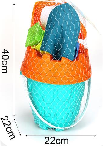 9-piece beach bucket set   ITEM NO.： W037486