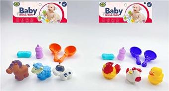 Bathroom Toy Farm 2 Mixed Models   ITEM NO.： W035257