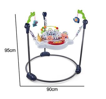 Blue baby jumping chair   ITEM NO.： W028795