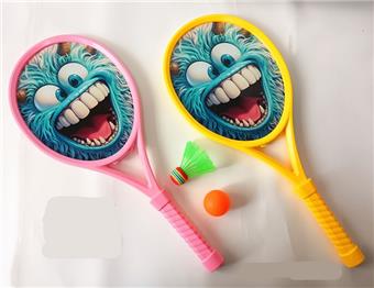 Outdoor sports 55CM large racket PET film scary monsters   ITEM NO.： W037829