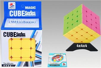 Candy colored fourth-order Rubik's Cube (CPC)   ITEM NO.： W023710