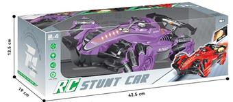 2.4G 9-way 1:12 remote control lateral drift equation stunt car (including electricity)   ITEM NO.： W034609