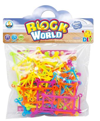Puzzle Weaving Fence Building Blocks (including instruction manual)   ITEM NO.： W037552
