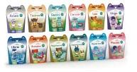 Puzzle building blocks, assembled dolls, character figurines, compatible with small and medium-sized particles, holiday gifts, promotional items, food, candy gifts, twisted egg toys, cartoon twelve zodiac signs   ITEM NO.： W029056