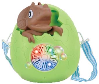 15 hole triangular dragon bubble egg+paired with 2 bottles of bubble water (not including electricity)   ITEM NO.： W024482