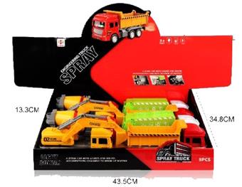 Acousto optic music inertia spray engineering vehicle (price of 8 whole boxes)   ITEM NO.： W023963