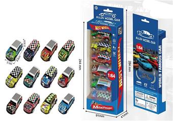 Return mini car (6PCS)   ITEM NO.： W026462