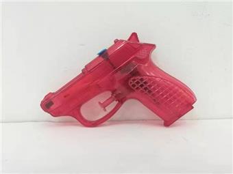 Transparent water gun (single unit)   ITEM NO.： W026576