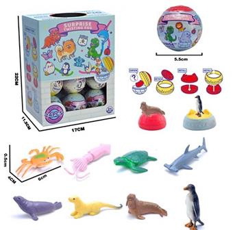 Underwater World Miniature Scene Twist Egg   ITEM NO.： W036465