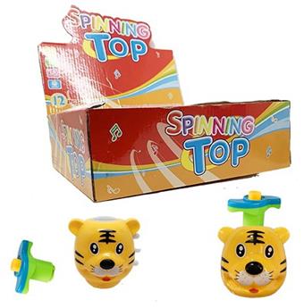 Cartoon Tiger Flash Music Top English Packaging (GCC)   ITEM NO.： W040469