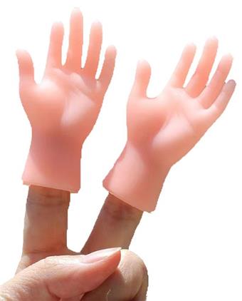Fake finger cots   ITEM NO.： W023538