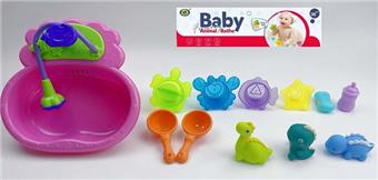 Bathroom toy dinosaur 2 mixed   ITEM NO.： W035196