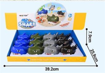 Inertial Shark Car (12PCS)   ITEM NO.： W031617