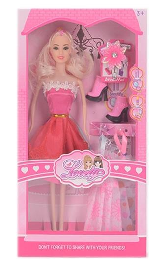 11.5 inch solid body, lively hands, fashion dress, Barbie shoes, small flower hanging clothes   ITEM NO.： W033219
