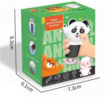 Magic Sticker Stamp Machine (50 stickers)   ITEM NO.： W031391