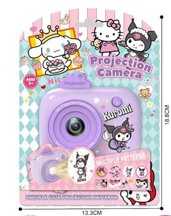 Kuromi Projection Camera Card   ITEM NO.： W034642