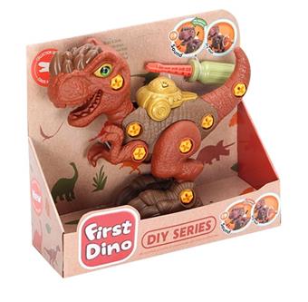 Puzzle Assembly Tyrannosaurus Rex Sound Effect Display Box   ITEM NO.： W019713