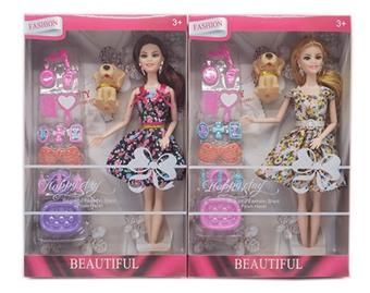 New high-end 11.5-inch body fashion Barbie with shoes vacuum formed   ITEM NO.： W033309