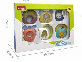 6-piece daily necessities bell set   ITEM NO.： W019750