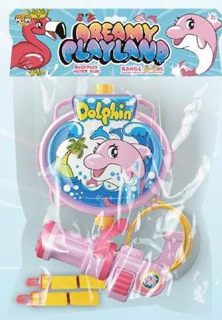 Gatling Dolphin Backpack Water Gun Iced Dolphin (CPC) (GCC)   ITEM NO.： W022969