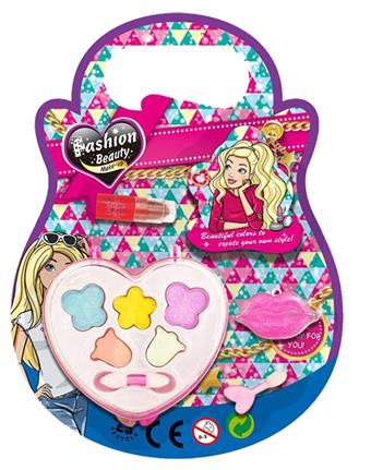 Xiaodan Peach Heart Cosmetics Group Girl Dresses up as a Homemaker Children's Makeup Play Simulation eye shadow   ITEM NO.： W039704