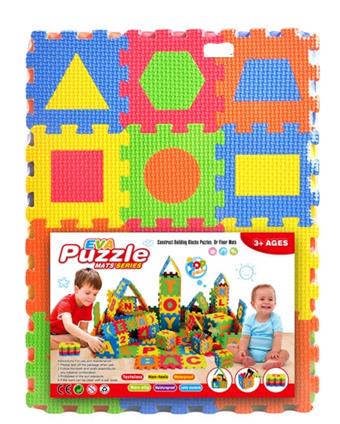 EVA Math Geometry Puzzle 36pcs   ITEM NO.： W032586