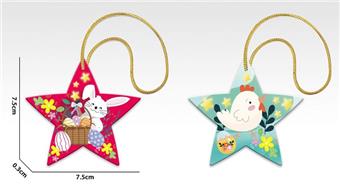 Easter ornament pentagram   ITEM NO.： W030161