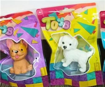 Lingjiao Mengmeng Dog (2 models with whistle and 2 models without whistle)   ITEM NO.： W034559