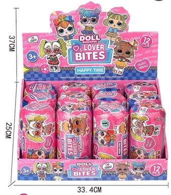 Blind disassembly surprise doll (12 display boxes)   ITEM NO.： W034363