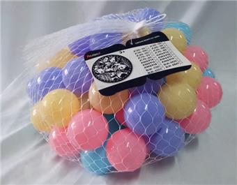 Indoor Ocean Ball Outdoor Ball 5.5cm Macaron Five Color Ball 80 pcs   ITEM NO.： W038114