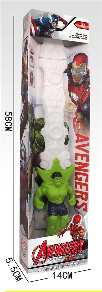 Hulk Flash Sword   ITEM NO.： W041125