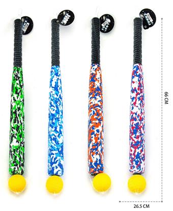 24 inch colorful baseball bat   ITEM NO.： W025055