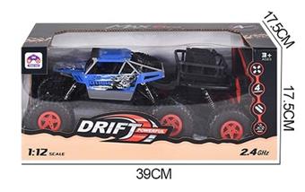 1: 12 2.4G four-wheel drive off-road four-way remote control six wheel climbing vehicle (electric included)   ITEM NO.： W025683